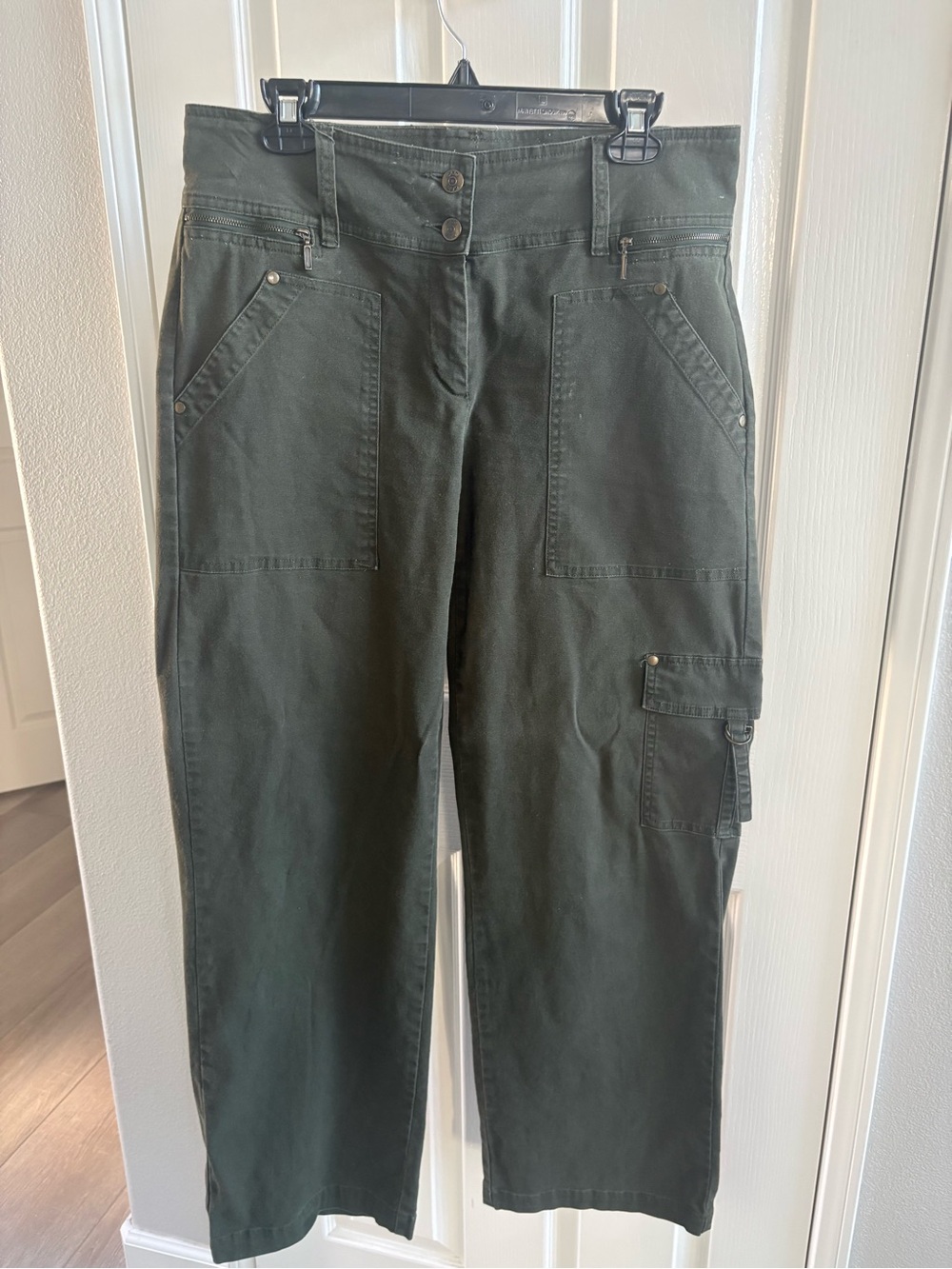 CAbi | Cargo Pants - Olive Green | Sz 10 | VGC